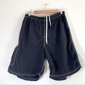 Mens O’Neill Swim Board Shorts Black Size 36
